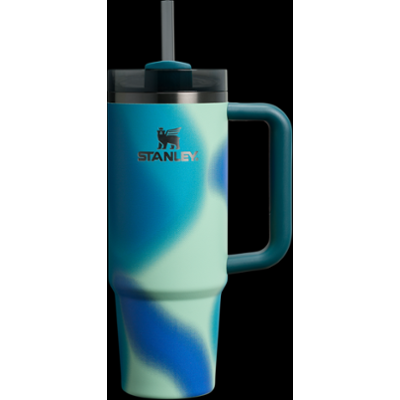 Stanley 1913 Kubek ze słomką - 0,89L - THE QUENCHER H2.0 FLOWSTATE™ TUMBLER Fitness i nawodnienie 1 ct Morski