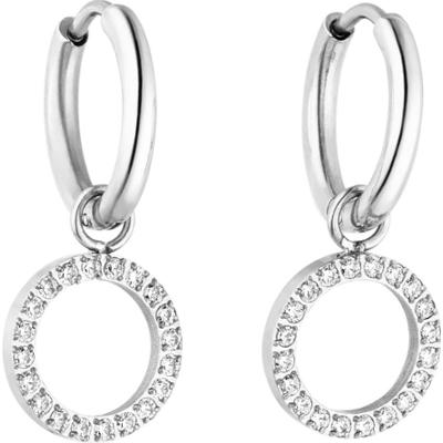 Purelei Purelei Kolczyki kółka Closed Glow Kolczyki koła 1 ct Damski