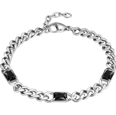 True Rebels Bransoletka Stal nierdzewna Srebrny Bransoletki 1 ct Męskie