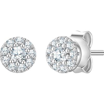 Glanzstücke München Kolczyki z Srebro wysokiej próby w Srebrny 1 ct Damski