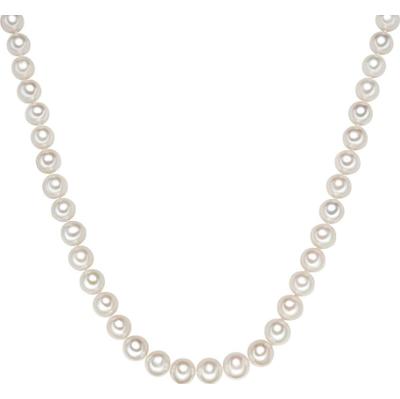 Valero Pearls Naszyjnik srebrny srebro wysokiej próby Perła hodowlana słodkowodna srebrny Naszyjniki 1 ct Damski