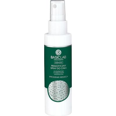 BasicLab BASICLAB DERMOCOSMETICS DERMATIS PREBIOTYCZNY SPRAY DO CIAŁA, 5% POSTBIOTYKU, 3% PREBIOTYKU, AZELOGLICYNA 100 ml Pielęgnacja Anti-Acne