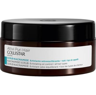 Collistar Attivi Puri PEELING Z NIACYNAMIDEM ZŁUSZCZAJĄCY OLEJEK KONTROLNY Oczyszczanie skóry głowy 250 ml