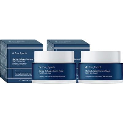 Dr. Eve_Ryouth Duet kremów na noc z kolagenem Kremy na noc 100 ml Damski