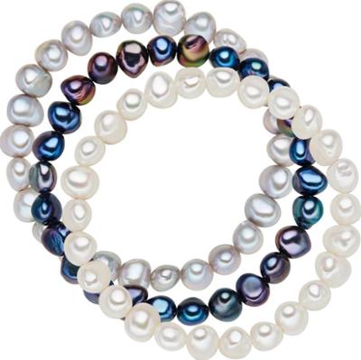 Valero Pearls Bransoletka z pereł Perła hodowlana słodkowodna Bransoletki 1 ct Damski