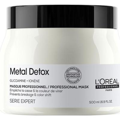 L´Oréal Professionnel Paris Metal Detox METAL DETOX Maska do włosów zniszczonych Maski do włosów 500 ml