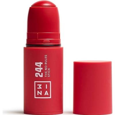 3INA The No - Rules Stick Highlighter Róż do policzków 5 g 244 Red