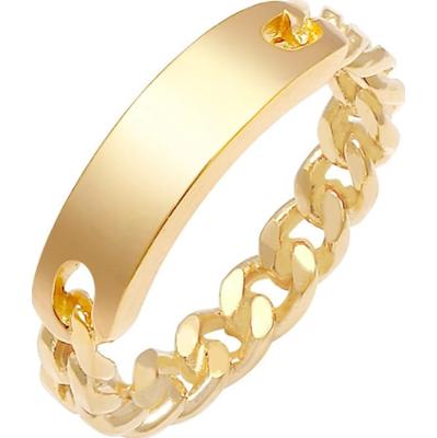 Elli Damski pierścionek pancerka Trend Blogger, srebro: 925 Sterling Silver Pierścionki 1 ct