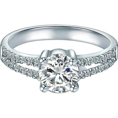 Trilani Pierścionek z Srebro wysokiej próby w Srebrny Pierścionki 1 ct Damski