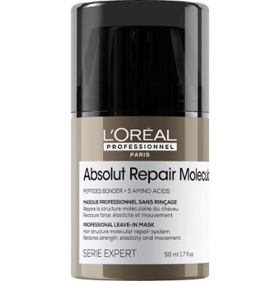 L´Oréal Professionnel Paris Maska Absolut Repair Molecular bez spłukiwania Maski do włosów 50 ml
