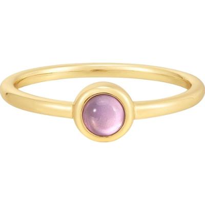 Glanzstücke München Pierścionek z Srebro wysokiej próby w Żółte złoto Pierścionki 1 ct Damski