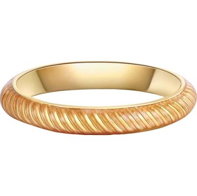 Glanzstücke München Srebrny pierścionek srebro wysokiej próby żółte złoto Pierścionki 1 ct Damski