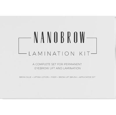 NANOBROW Zestaw do liftingu i laminacji brwi Żel do brwi 1 ct