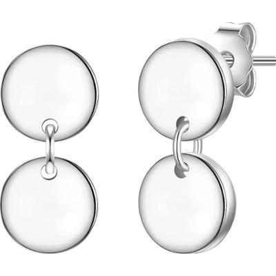 Glanzstücke München Kolczyki Okrag z Srebro wysokiej próby w Srebrny 1 ct Damski