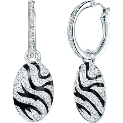 Lulu & Jane Stop metali Zdobienie kryształkami Swarovski® Kolczyki 1 ct Damski