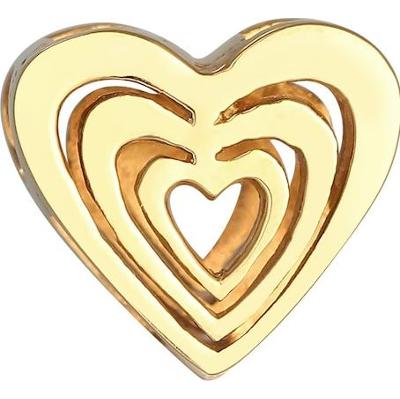 Nenalina Damski charm Serce Miłość w srebrze próby 925 Sterling Silver Wisiorki 1 ct