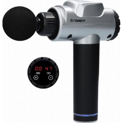GARETT BEAUTY Pistolet do masażu Garett Beauty Powerful srebrny Urządzenia do masażu twarzy 1 ct