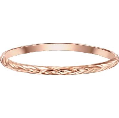 Glanzstücke München Srebrny pierścionek srebro wysokiej próby różowe złoto Pierścionki 1 ct Damski