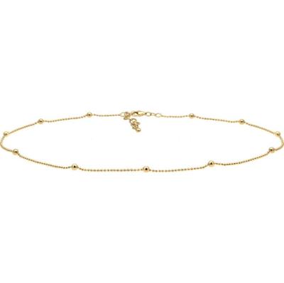 Elli Damski Choker Basic kule ze srebra próby 925 Sterling Silver Naszyjniki 1 ct