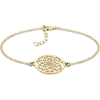 Elli Damski Ornament Boho Festival Hippie w srebrze próby 925 Sterling Silver Bransoletki 1 ct