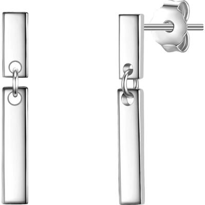 Glanzstücke München Kolczyki wiszące srebrne srebro wysokiej próby srebrny 1 ct Damski