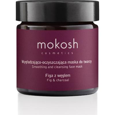 Mokosh Wygładzająco-oczyszczająca maska do twarzy Figa z węglem Maseczki na wągry 60 ml