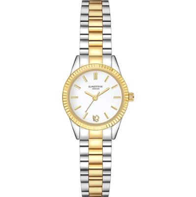 Glanzstücke München Zegarek na reke ze stali nierdzewnej w kolorze srebrnym/zlotym Zegarki damskie 1 ct Damski