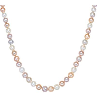 Valero Pearls Łańcuszek Perła hodowlana słodkowodna Wielokolorowy Naszyjniki 1 ct Damski