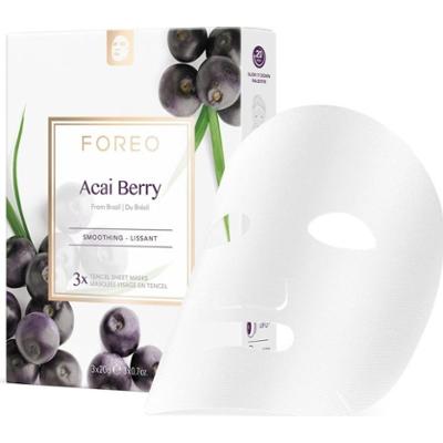 FOREO Skincare Farm To Face Sheet Mask - Acai Berry Maseczki nawilżające 3 ct