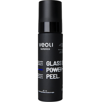 Veoli Botanica Nawilżająco-rozświetlający żelowy peeling do twarzy z kwasem mlekowym 10%, kwasem traneksamowym 2,5% i ektoiną 1% Peeling do twarzy 30