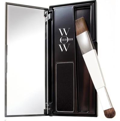 COLOR WOW Color Wow Root Cover - korektor odrostów med.brown Puder do włosów 2,1 g Czarny