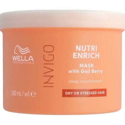 Wella INVIGO Nutri-Enrich Wella Professionals Invigo Nutri-Enrich, odżywcza maska do włosów suchych i zniszczonych Maski do włosów 500 ml