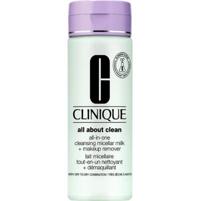 Clinique All about Clean All-in-One Cleansing Micellar Milk + Makeup Remover - Typy skóry 1 i 2 Demakijaż 200 ml