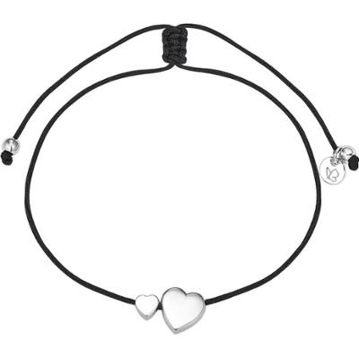 Glanzstücke München Srebrna bransoleta Serce srebro wysokiej próby srebrny Bransoletki 1 ct Damski