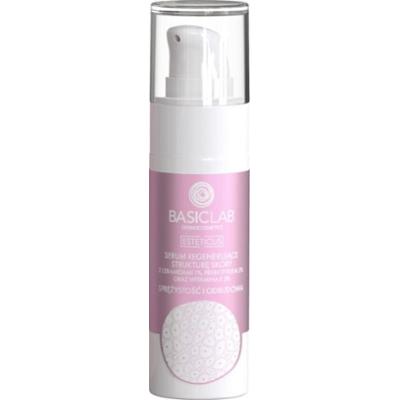 BasicLab Serum Regenerujące Strukturę Skóry z Ceramidami 1% Sprężystość i Odbudowa Serum nawilżające 30 ml