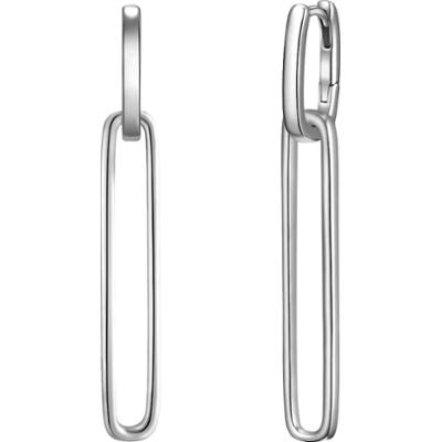 Glanzstücke München Kolczyki z Srebro wysokiej próby w Srebrny Kolczyki koła 1 ct Damski