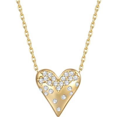 Glanzstücke München Łańcuszek Srebro wysokiej próby Żółte złoto Naszyjniki 1 ct Damski