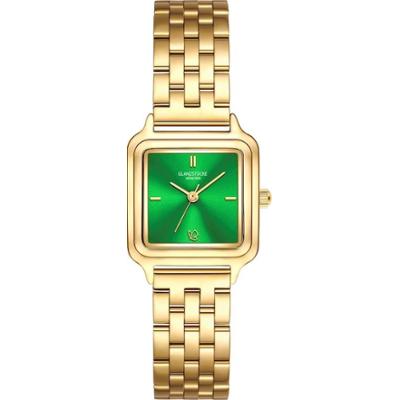 Glanzstücke München Zegarek na reke ze stali nierdzewnej w kolorze zlotym Zegarki damskie 1 ct Damski