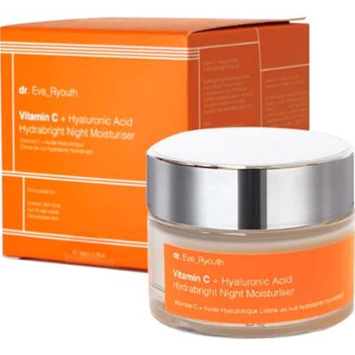 Dr. Eve_Ryouth Krem na noc Hydrabright z witaminą C i kwasem hialuronowym Kremy na noc 50 ml Damski