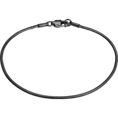 True Rebels Bransoletka Stal nierdzewna Czarny Bransoletki 1 ct Męskie