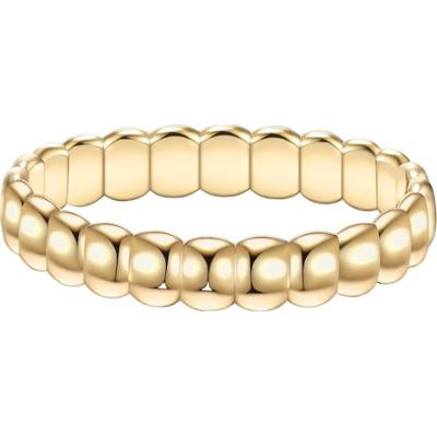 Glanzstücke München Srebrny pierścionek srebro wysokiej próby Cyrkonia żółte złoto Pierścionki 1 ct Damski