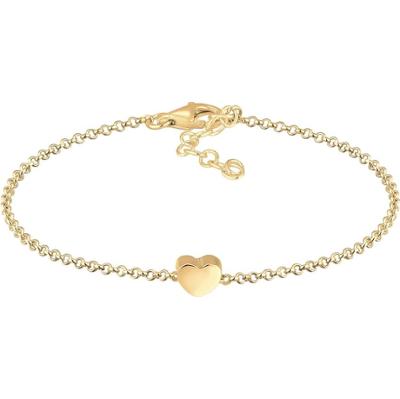 Elli Damski wisiorek Serce Miłość Filigranowy w srebrze 925 Sterling Silver Bransoletki 1 ct