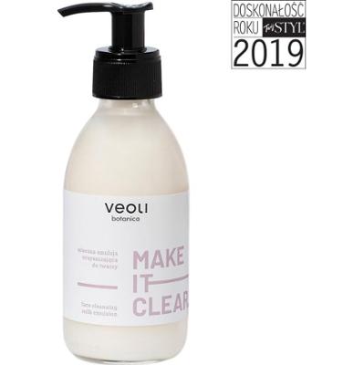 Veoli Botanica MAKE IT CLEAR Mleczna emulsja oczyszczająca do twarzy Mleczka do twarzy 200 ml
