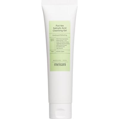 Meisani Żel oczyszczający z kwasem salicylowym Puri- Tea Żele do mycia twarzy 150 ml Damski