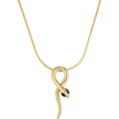 Yokoamii Naszyjnik waz z pozlacanego mosiadzu z Zirkonia Naszyjniki 1 ct Damski