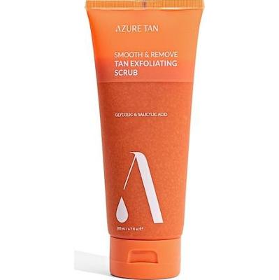 AZURE TAN Wygładzający peeling złuszczający opaleniznę Peeling do stóp 200 ml