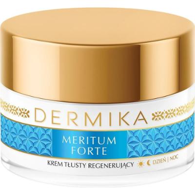 Dermika Meritum Forte Krem tłusty regenerujący na dzień i noc Kremy przeciwzmarszczkowe 50 ml