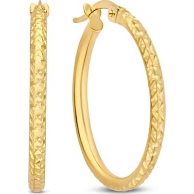 Isabel Bernard Kolczyki typu creole Isabel Bernard Rivoli Laura - 14-karatowe złoto Kolczyki koła 1 ct Damski