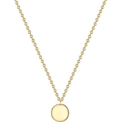 Glanzstücke München Łańcuszek Okrag Srebro wysokiej próby Srebrny Naszyjniki 1 ct Damski