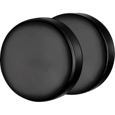 True Rebels Kolczyki Stal nierdzewna Czarny 1 ct Męskie